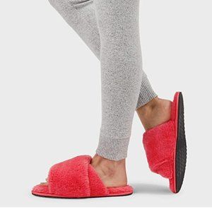 SOREL Women's Sorel Go - Mail Run Slippers Hot Neon Pink Red Size 6 NWT